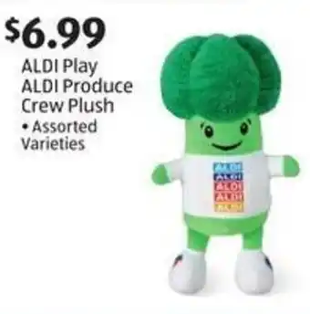 Aldi ALDI Play ALDI Produce Crew Plush offer