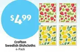 Aldi Crofton Swedish Dishcloths offer