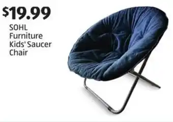 Aldi SOHL Furniture Kids' Saucer Chair offer