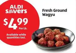 Aldi Fresh Ground Wagyu offer