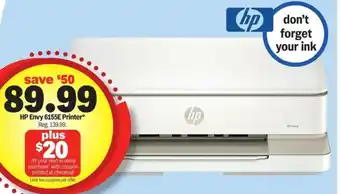 Meijer HP Envy 6155E Printer offer