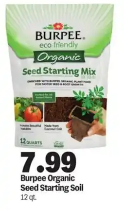 Meijer Burpee Organic Seed Starting Soil offer