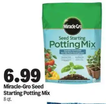 Meijer Miracle Gro Seed Starting Potting Mix offer