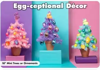 Dollar Tree 18 Mini Trees or Ornaments offer