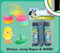 Dollar Tree Slinkys, Jump Ropes & MORE! offer