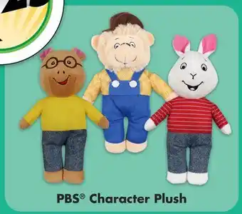 Dollar Tree PBS Character Plush offer