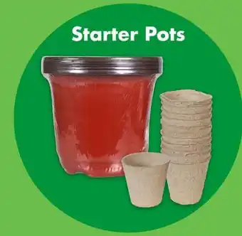 Dollar Tree Starter Pots offer