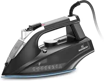 Walmart Moosoo Steam Iron 1800W Dry Iron Lightweight Anti-drip Iron with Auto-Off, ST1800 offer