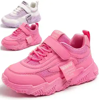 Walmart Dumajo Kids Shoes Girls Breathable Sneakers Athletic Running Shoes (Toddler/Little Kids/Big Kids) offer