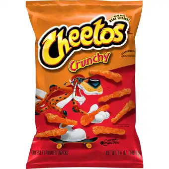 Walmart Cheetos Crunchy Cheese Flavored Snack Chips, 8.5 oz Bag offer