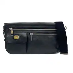 Walmart Pre-Owned Gucci Interlocking G 575837 Women,Men Leather Shoulder Bag Black (Good) offer