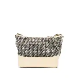 Walmart Pre-Owned Authenticated Chanel Crossbody Bag Tweed Ivory Women (Good) offer