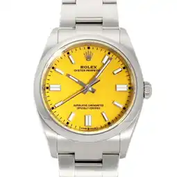 Walmart Pre-Owned Rolex Oyster Perpetual 36 126000 Yellow Dial Watch Men's __ (Good) offer