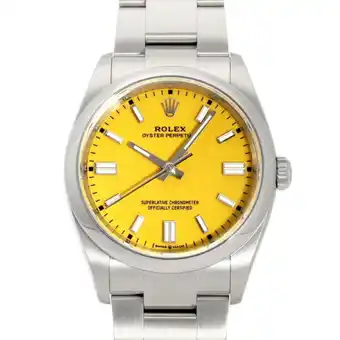 Walmart Pre-Owned Rolex Oyster Perpetual 36 126000 Yellow Dial Watch Men's __ (Good) offer