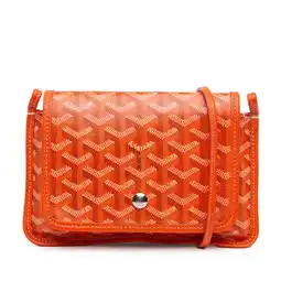 Walmart Pre-Owned Authenticated Goyard Crossbody Bag Coated Canvas Orange Women offer