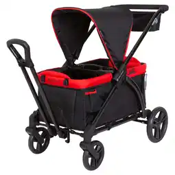 Walmart Baby Trend Tour 2-in-1 Stroller Wagon - Mars Red - Red offer