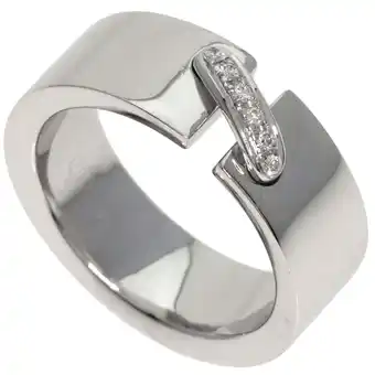 Walmart Pre-Owned Chaumet Liens de Diamond Ring, 18K White Gold for Women (Good) offer