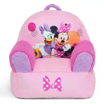 Walmart Minnie Mouse Cozee Buddy Chair by Delta Children, Pink offer