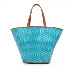 Walmart Pre-Owned Authenticated Goyard Tote Bag Coated Canvas Light Blue Women offer