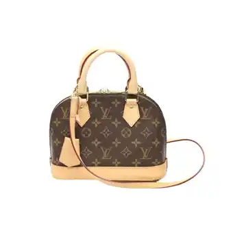 Walmart Pre-Owned Louis Vuitton LOUIS VUITTON Handbag Monogram Alma BB Canvas M53152 Brown LV (Good) offer