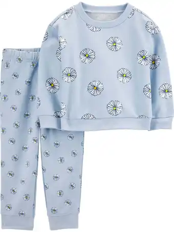 Walmart Carter's Child of Mine Toddler Girl Outfit Set, 2-Piece, Sizes 2T-5T offer