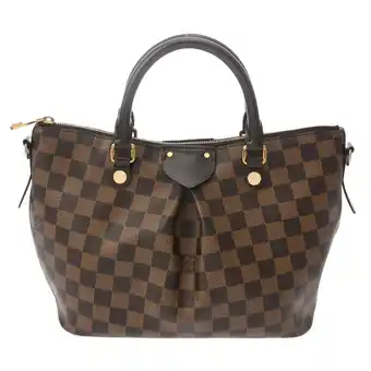 Walmart Pre-Owned LOUIS VUITTON Damier Sienna PM Brown N41545 Women's Canvas Handbag (Fair) offer