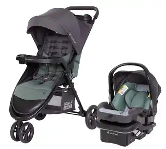 Walmart Baby Trend Sonar Cargo 3-Wheel Travel System with EZ-Lift 35 PLUS Infant Car Seat - Desert Sage offer