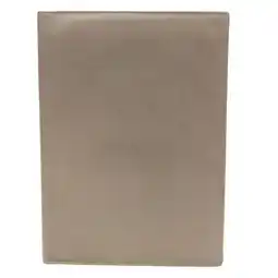 Walmart Pre-Owned Valextra Men's Leather Clutch Bag,Document Case Gray Beige (Good) offer