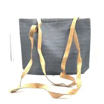 Walmart Pre-Owned HERMES Amedaba Kabadu Posh Gray Leather string twist Hermes (Fair) offer