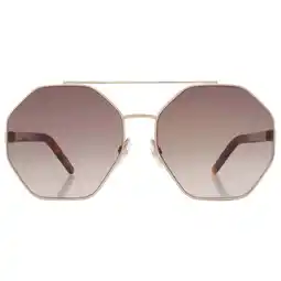 Walmart Marc Jacobs Brown Gradient Geometric Ladies Sunglasses MARC 524/S 006J/HA 60 offer