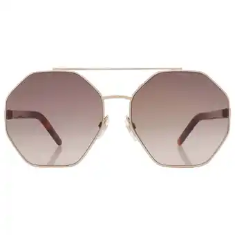 Walmart Marc Jacobs Brown Gradient Geometric Ladies Sunglasses MARC 524/S 006J/HA 60 offer