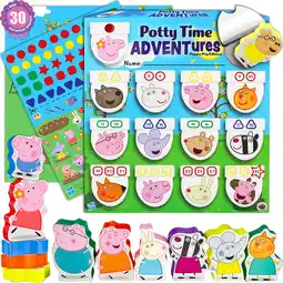 Walmart Lil ADVENTS Potty Time Adventures Potty Training Game for Toddlers 18 Months & up - Peppa Pig offer