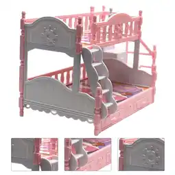 Walmart Happy Date Trundle Doll Bunk Bed with Bedding Ladder and Free Personalization Kit (fits Dolls) offer