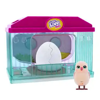 Walmart Little Live Pets, Surprise Chick Blue Hatching House with Chick, Styles and Colors May Vary, Ages 5+ offer