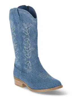 Walmart Wonder Nation Little & Big Girls Fashion Western Boot offer