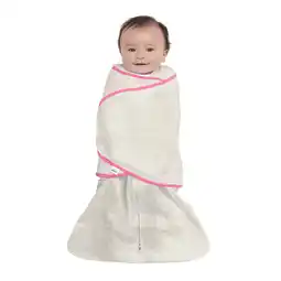 Walmart HALO Oatmeal and Pink Cotton Sleepsack Swaddle 7.7 in Newborn offer