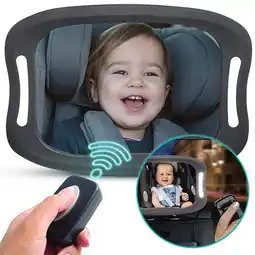 Walmart Evenflo Light-Up Baby Car Mirror offer