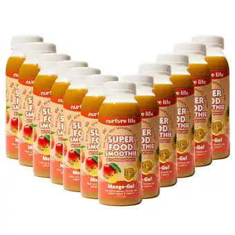 Walmart Nurture Life Superfood Smoothies, Organic Toddler Food, 12-Smoothie Pack with Mango-Go! offer