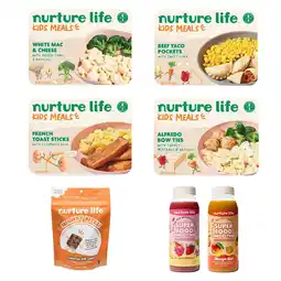 Walmart Nurture Life Toddler & Kid Food Sampler: 4 Meals, 2 Smoothies & 1 Snack offer