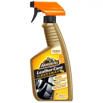 Walmart Armor All Leather Care with Beeswax offer