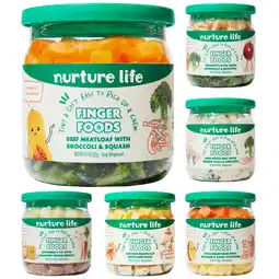 Walmart Nurture Life Healthy Baby Stage 3 & Toddler Finger Food, Organic 6-Meal Variety Pack offer