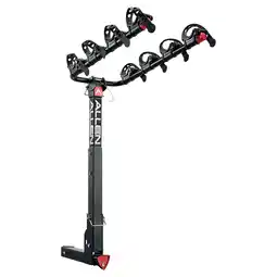 Walmart Allen Sports Locking 4-Bicycle Hitch Rack, Fits 2 Receiver Hitch, 140 lbs. Capacity, Black offer