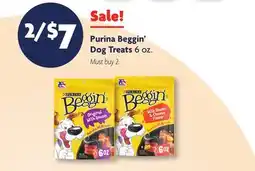 Family Dollar Purina Beggin' Dog Treats offer