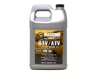 Walmart Massimo 10W40 Full Synthetic 4-Stroke Motor Oil, UTV ATV Motorcycle, 1 Gallon offer