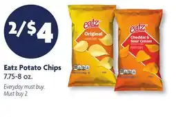 Family Dollar Eatz Potato Chips offer