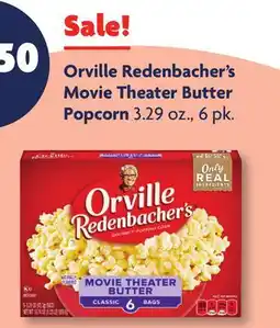 Family Dollar Orville Redenbacher's Movie Theater Butter Popcorn offer