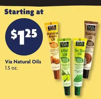 Family Dollar Via Natural Oils offer