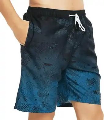 Walmart SOMER Men's Swim Trunks Long Bathing Suits with Mesh Lining and Pockets Quick Dry Beach Board Shorts offer