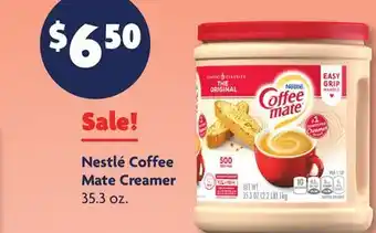 Family Dollar Nestlé Coffee Mate Creamer offer