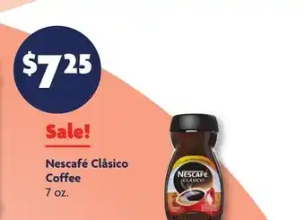 Family Dollar Nescafé Clåsico Coffee offer